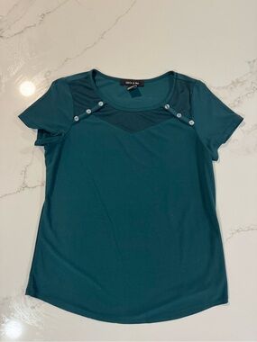 Adele & May Women's Short Sleeve Blouse